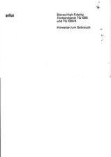 Bedienungsanleitung für Braun