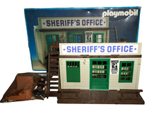 Playmobil Western Sheriff Büro Office Cowboys Gefängnis Zelle BA OVP 3423