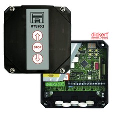 Dickert Rolltor Steuerung RTS-20Q m. Funk Empfänger 868MHz f. Garagen Torantrieb