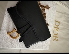 DIOR Seattle mini Wallet Mit abnehmbarer Kette Neuw. Original Verpackung 