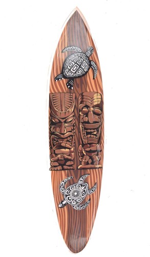 Tiki surfboard 100cm deko - surfboard,