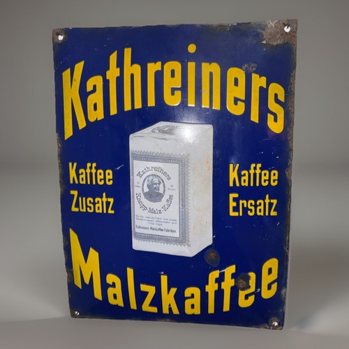 Echt emailleschild blechschild - echt,