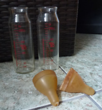 DDR 2x  220 Gramm Babyflasche Nuckelflasche Milchflasche