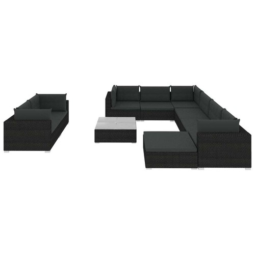Polyrattan essgruppe lounge - essgruppe,