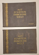 2x Zigarettenbilderalbum "Mit