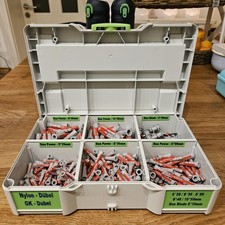 Festool SYS³ S76 mit diversen Fischer Power Dübeln - 346 Teile