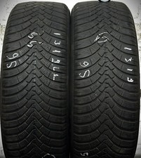 2x Winterreifen Falken Eurowinter HS01 195/55 R16 87H S6 5,5-6mm D19
