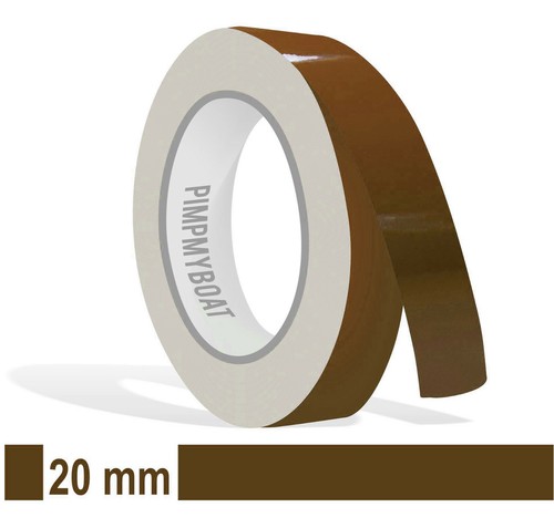 Zierstreifen braun 20mm 10m