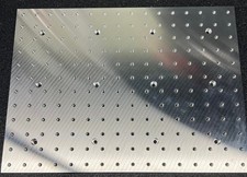 Gewinderasterplatte Aluminium 5083 Aufspannplatte Breadboard GRP Spannplatte M6