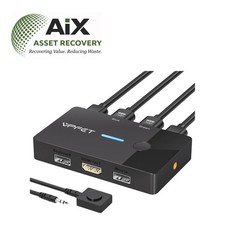 HDMI KVM Switch 2 Port 4K@60Hz