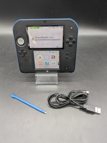 Nintendo 2ds blau schwarz - 2ds, blau/schwarz