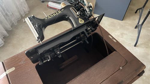 Alte nähmaschine anker 50er - nähmaschine,