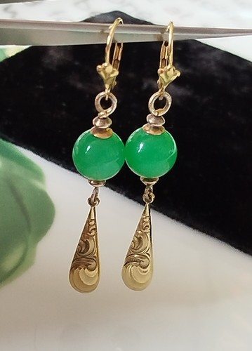 Vintage 333 gold - vintage, ohrringe