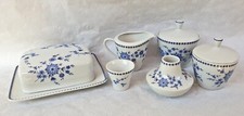 Seltmann Weiden Porzellan Bayrisch Blau, Butter,-Zuckerdose, Eierbecher  Auswahl