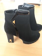 Queen Tina Stiefeletten Schwarz  Größe 39