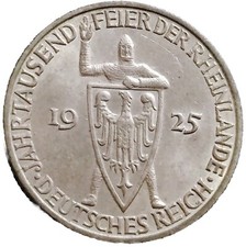 Weimar Republik 3 Mark 1925