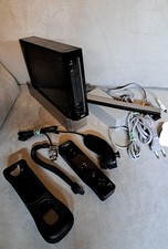 Nintendo Wii Konsole - Schwarz - RVL-001 - inkl. Zubehörpaket