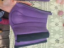 Mattes Fleece Gamaschen vorne