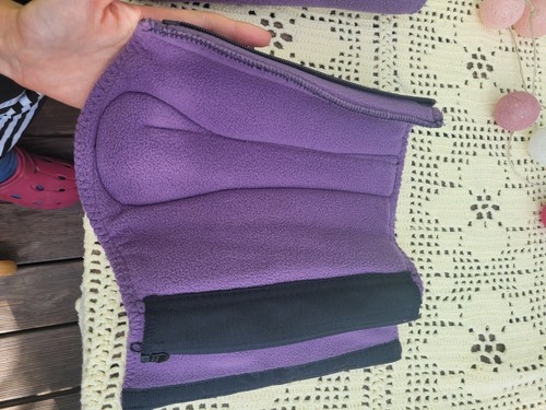 Mattes fleece gamaschen - gamaschen, vorne