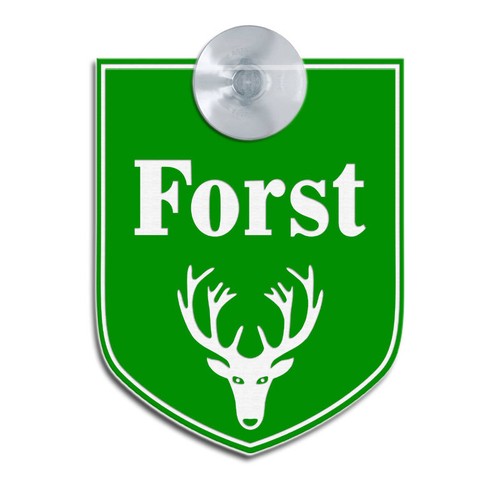 Forst graviertes schild für - forst,,