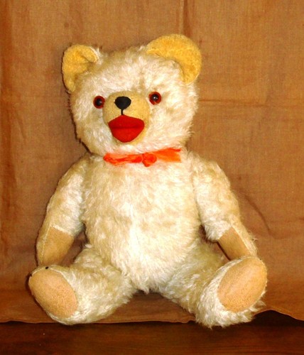 Alter teddybär beige cm - teddybär, -beige-