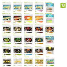 4 Lieblingsköder Gummifische