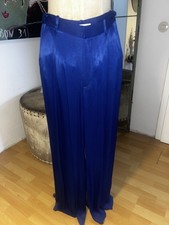 Zara Marlene Satinhose, Royalblau, L