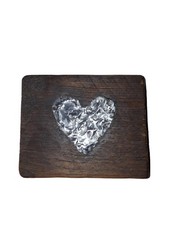 Holz und Zinn modern