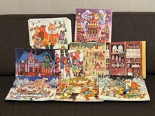 DDR Konvolut 9 Weihnachtskalender Adventskalender für Kinder | leer | GUT