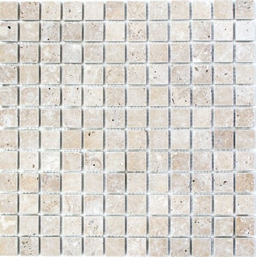 Mosaik fliese travertin - fliese,