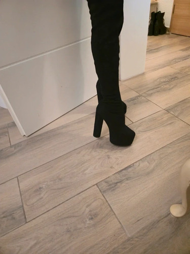 High heels plateau - , absatz