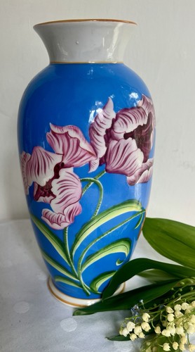 Vase lichte veb papageien - vase,