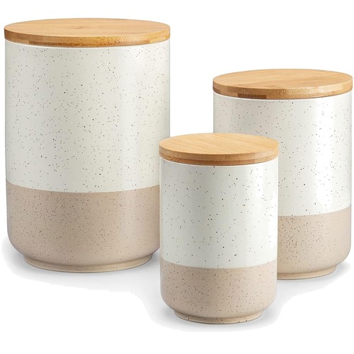 Vorratsdosen keramik 3er set - keramik,