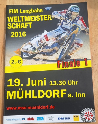 Speedway programm sandbahn - speedway,