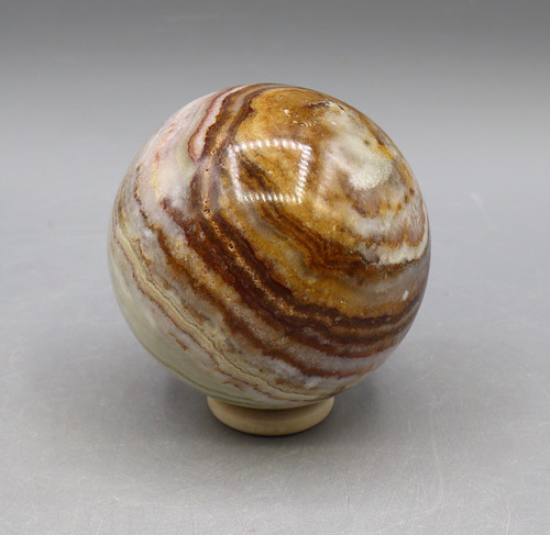 Onyx marmor aragonit - aragonit, kugel