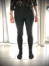 Kunstleder Hose Vero Moda Gr M