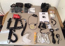 Kamera Canon G 12 mit Unterwassergehäuse Recsea WHC-G 12 ,mit Inon Blitz S-2000