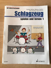 Schlagzeug spielen und lernen | deutsch SCHOTT ED 8557