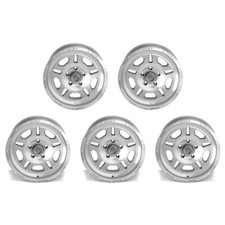 5x Alufelgen Set silber 8,5x17 ET +10 mit TÜV Alurad Felge Jeep Wrangler JK 07-