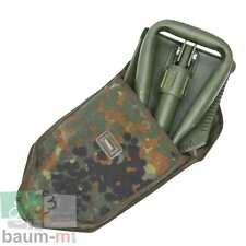 Original Klappspaten der Bundeswehr + Tasche für Koppel Feldspaten Bw gebraucht