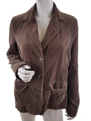 Vintage granola blazer - vintage, braun