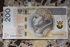 Polen Poland Polska 200 Zloty uncirculiert 2021