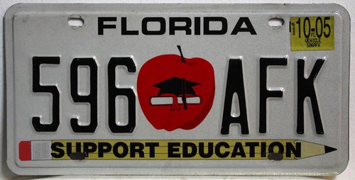 Florida nummernschild usa auto - nummernschild,