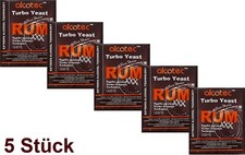 5 x Turbohefe Alcotec RUM + GA