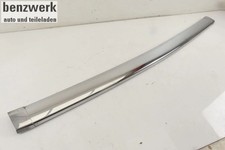 Mercedes W126 2. Serie Chromleiste + Blendfugen Stoßstange hinten mitte ✔️