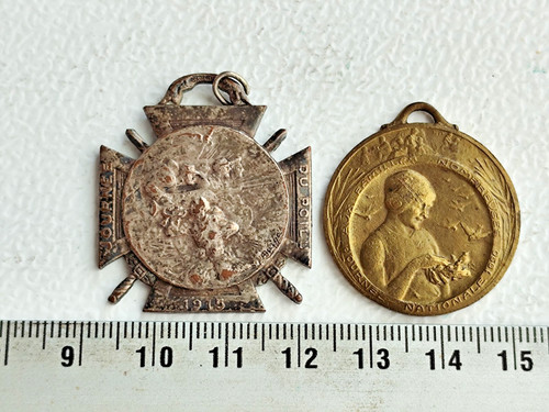 Lot medaillen weltkrieg - lot, 2