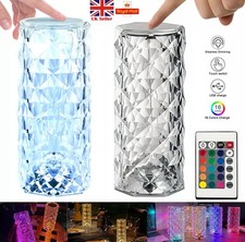 RGB LED Kristall Tisch Lampe