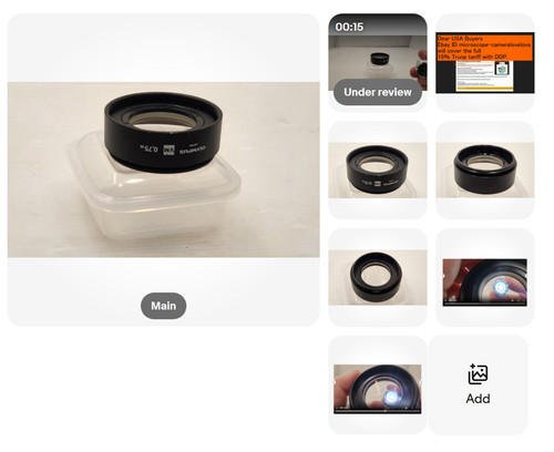 Olympus 75x - olympus, 0,75x