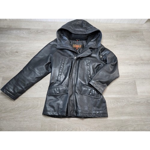 Danier black genuine - black,