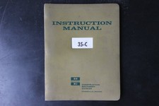 BUCYRUS-ERIE 35-C Instruction